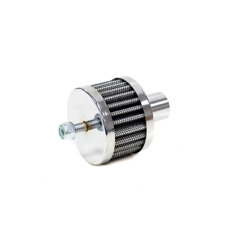 K&N Carterontluchtingsfilter - stalen onderplaat - 19mm aansluiting - Met bevestigingsbout (62-1120)