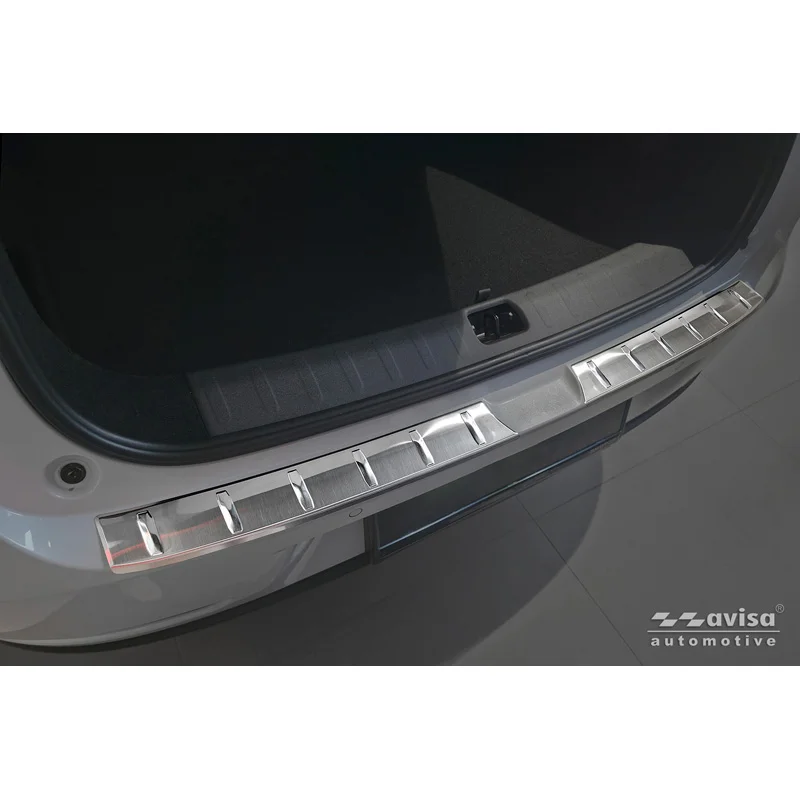 Avisa RVS Achterbumperprotector passend voor Leapmotor C10 2024- - Zilver - 2-delig