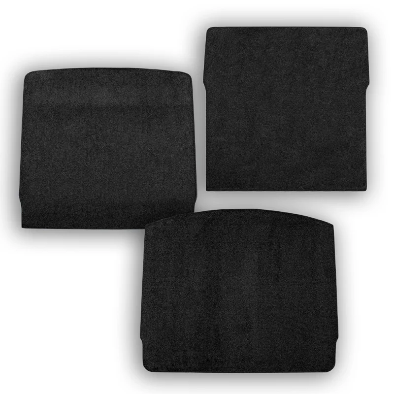 CIKCAR Velours Kofferbakmat passend voor Seat Leon 5F 5-deurs 2013-2020