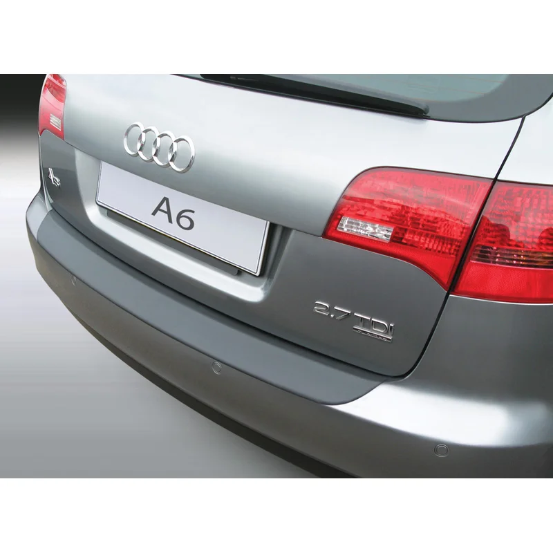 RGM ABS Achterbumper beschermlijst passend voor Audi A6 Avant 2004-2011 excl. S6/RS6 Zwart