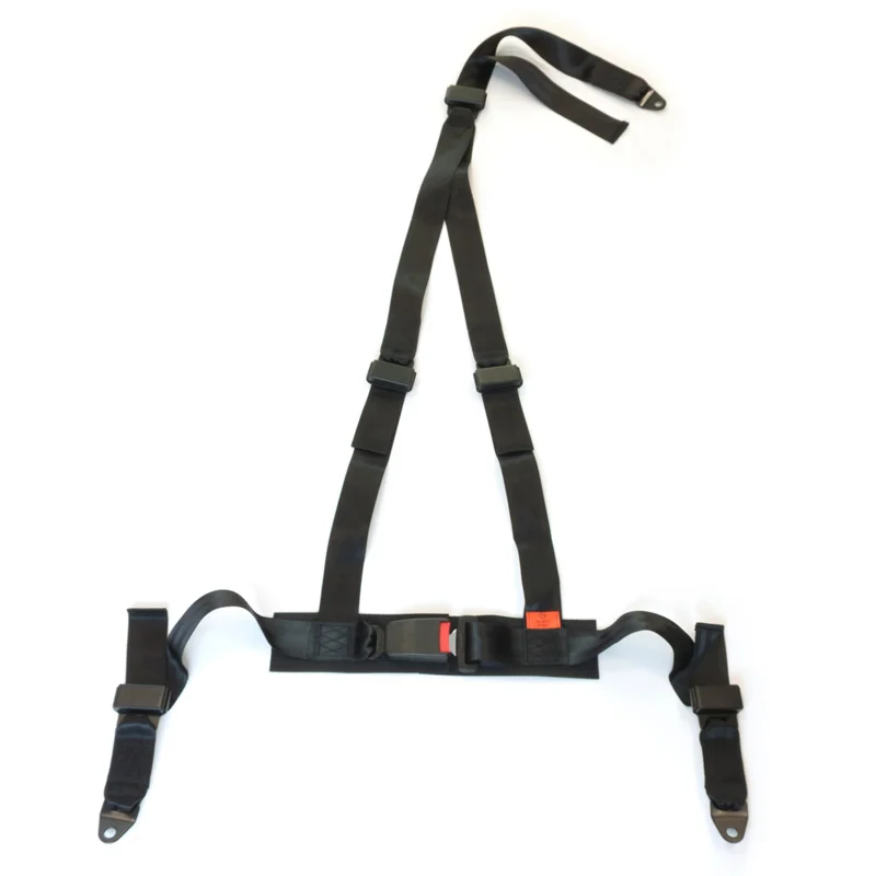 AutoStyle Racing Sportgordel 3-Punts Zwart + E-keur (2-inch)