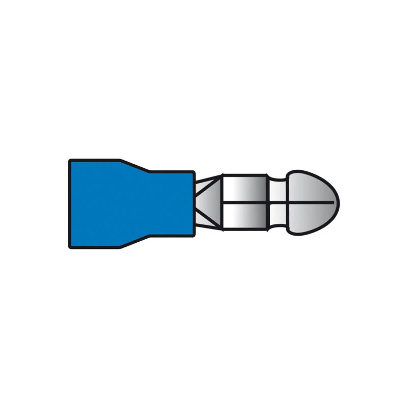 Carpoint Rondstekker 550 Blauw Ø 5.0mm Blister 10-stuks