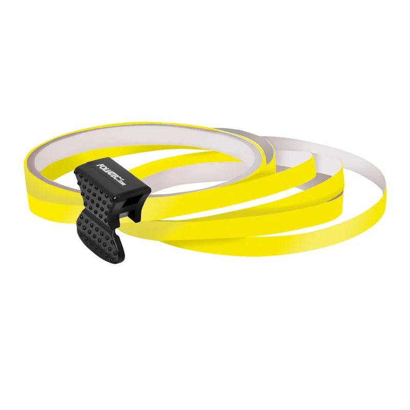 Foliatec PIN-Striping voor velgen geel – Breedte = 6mm: 4×2,15 meter
