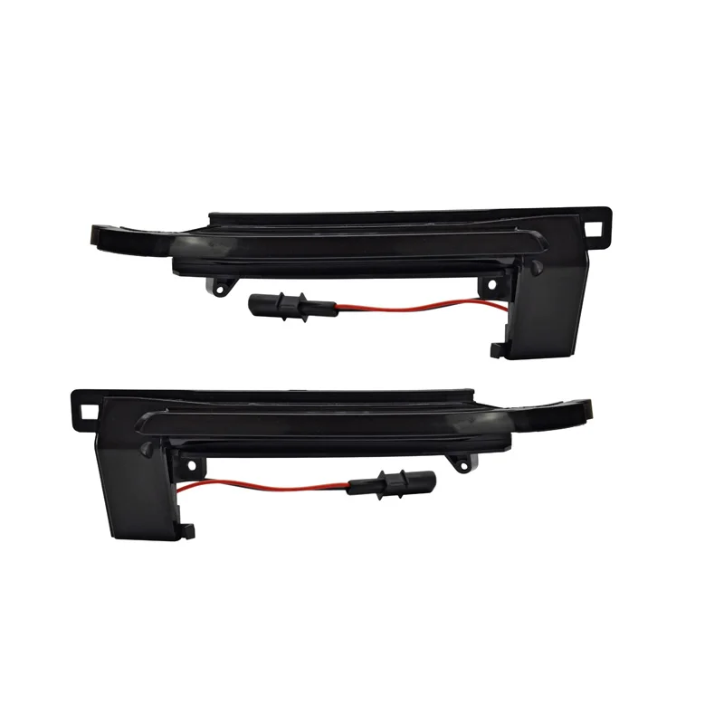 AutoStyle Set LED Zijspiegel-Knipperlichten passend voor Audi diverse modellen – Rookgrijs – incl. Dynamic Running Light