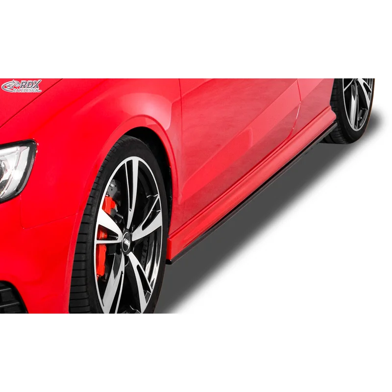 RDX Sideskirts passend voor Audi A3 (8V7) Cabrio 2013- ‘Edition’ (ABS)