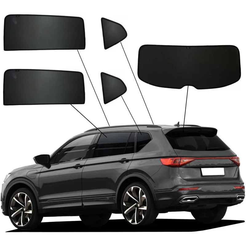 SunClip Zicht- & Zonwering passend voor Seat Tarraco (KN) 2019-2024