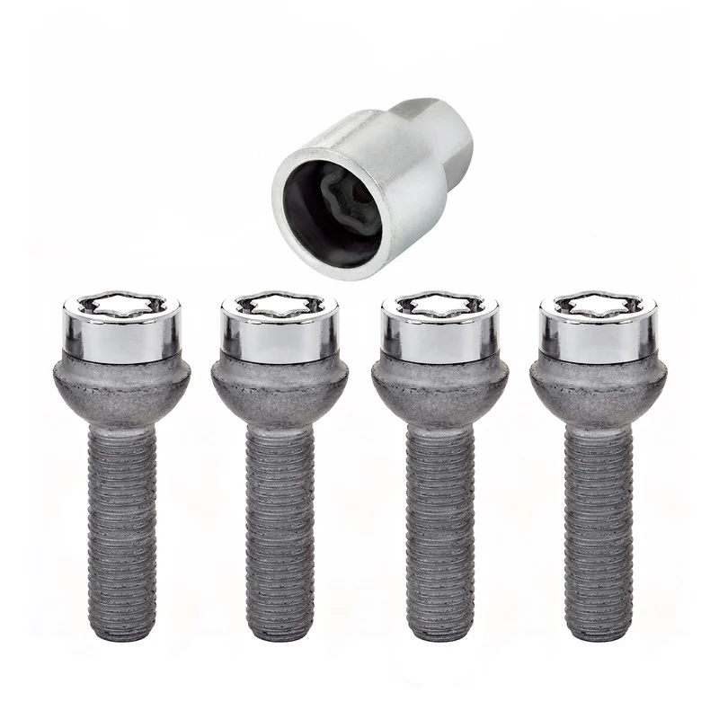 McGard Slotboutenset M12x1.50 - Bolkonisch R12 - Lengte 39.9mm (17mm kop)
