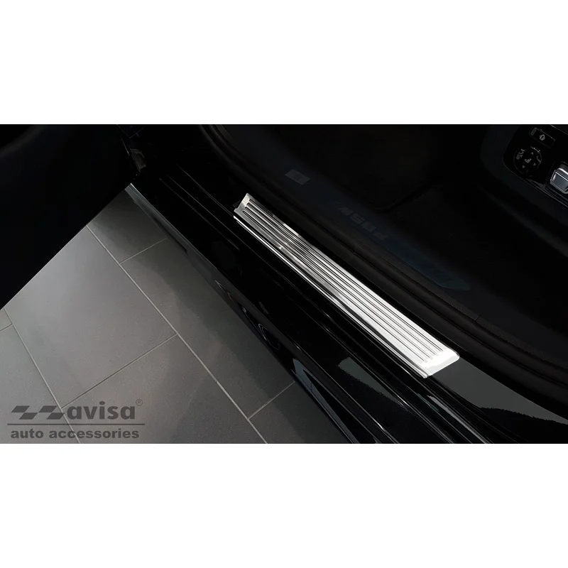 Avisa RVS Instaplijsten passend voor BMW X6 (G06) 2019- 'Lines' - 4-delig