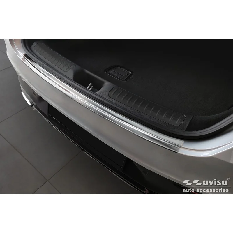 Avisa RVS Achterbumperprotector passend voor Mercedes GLC II Coupé (C254) 2023- - Zilver