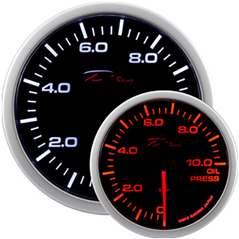 Depo Racing WA-Series Instrument – Oliedruk 0,0>10,0 bar – 52mm