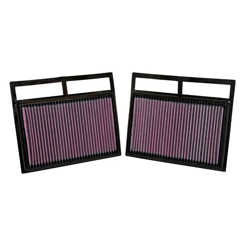 K&N vervangingsfilter passend voor Mercedes-Benz CL600/ CL65 / G65 AMG 2012-2017 / S600 / S65 AMG 2003-2017 / SL600 / SL65 AMG 2004-2017 / S600 / S 65 AMG / S650 Maybach 2015- / C180 2018- (2 per box) (33-2412)