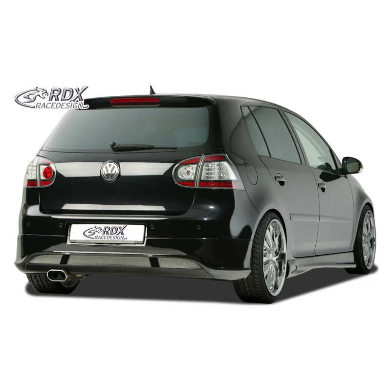 RDX Achterskirt passend voor Volkswagen Golf V HB 3/5-deurs 2003-2008 'V2' (ABS)