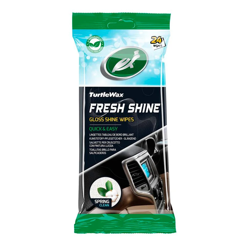 Turtle Wax 54095 Fresh Shine Gloss Interieurreinigingsdoekjes 24 stuks