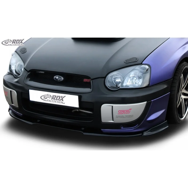 RDX Voorspoiler Vario-X passend voor Subaru Impreza 3 (GD) WRX STI 2003-2005 (PU)