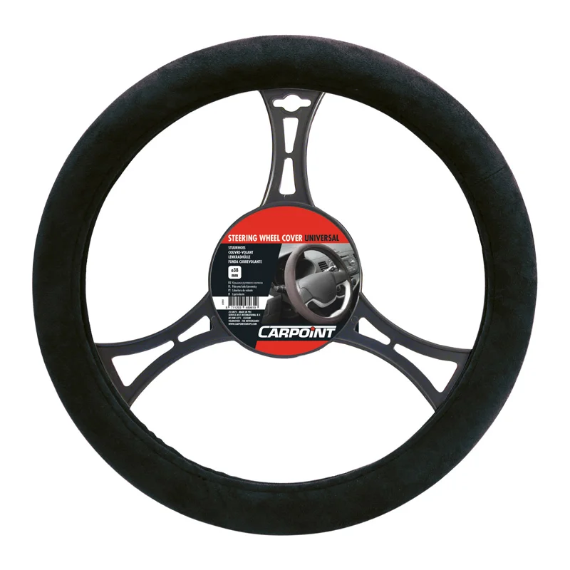 Carpoint Stuurhoes Universeel Suedine - Zwart