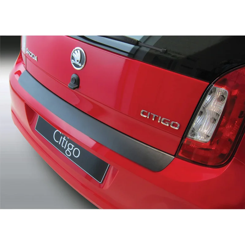 RGM ABS Achterbumper beschermlijst passend voor Skoda Citigo 3/5 deurs 2012-2019 Zwart