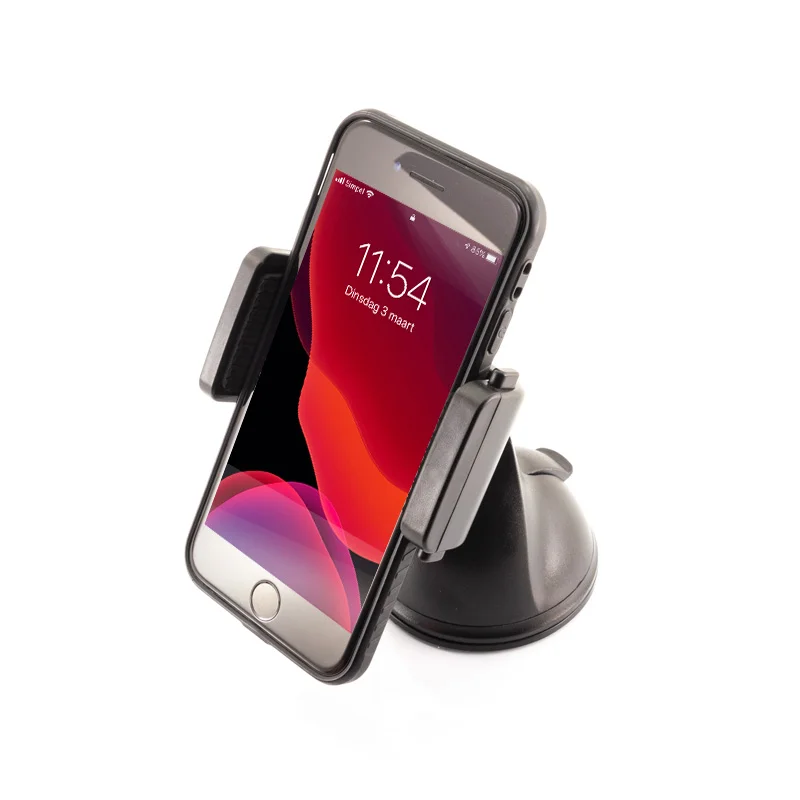 Hypersonic Universele U-Shape Smartphonehouder met Zuignap 55-85mm
