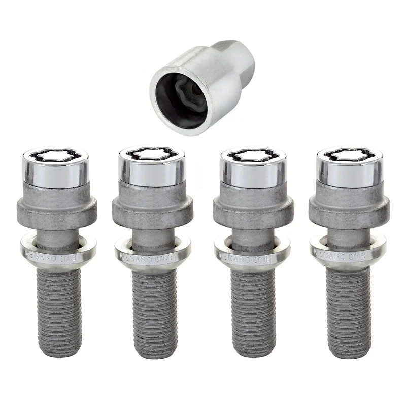 McGard Slotboutenset M14x1.50 - Bolkonisch R12 - Lengte 41mm (17mm kop)