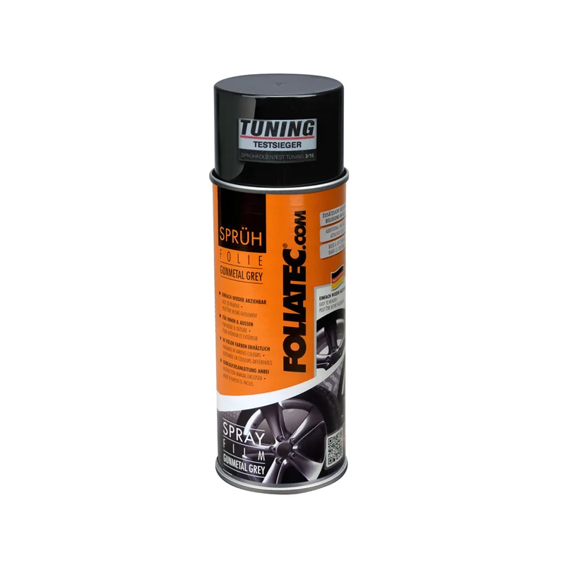 Foliatec Spray Film (Spuitfolie) – gunmetal grijs metallic mat 1x400ml