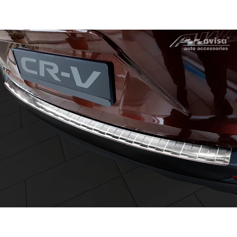 Avisa RVS Achterbumperprotector passend voor Honda CR-V (CW) 2018-2023 - Zilver