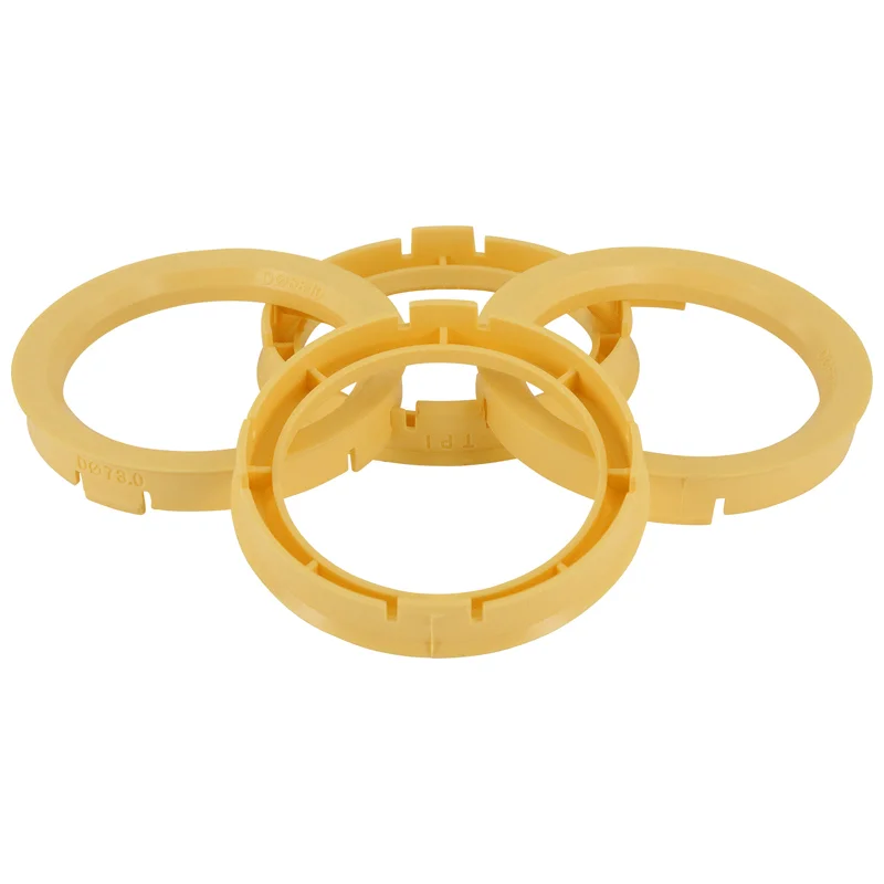 Set TPI Centreerringen - 67.1->54.1mm - Geel