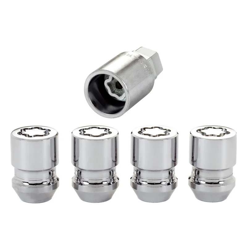 McGard Slotmoerenset M14x1.50 - Konisch - Lengte 41.6mm (21/22mm kop)
