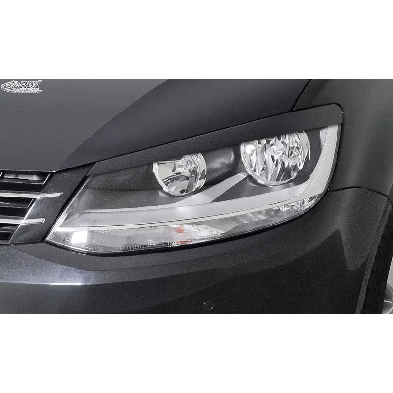 RDX Koplampspoilers passend voor Volkswagen Sharan & Seat Alhambra (7N) 2010-2022 (ABS)