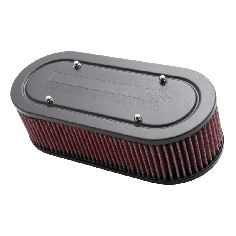 K&N carburateur luchtfilter ovaal 305x140mm passend voor Weber 40/46 IDA, Montagehoogte 85mm (56-1770-2)