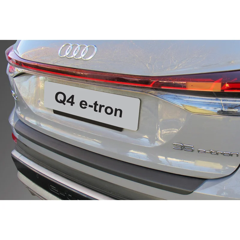 RGM ABS Achterbumper beschermlijst passend voor Audi Q4 e-tron (F4B) & Q4 e-tron Sportback (F4N) 2020- Zwart