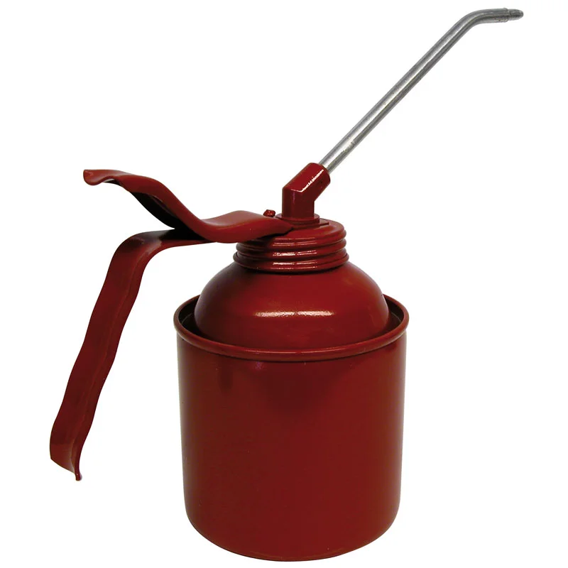 Pressol 05 115 Standaard oliekan 500 ml staal rood - met tuit 135 mm
