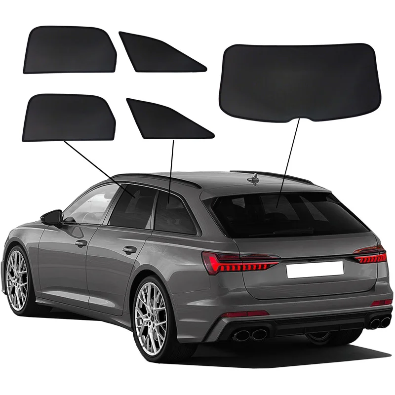 SunClip Zicht- & Zonwering passend voor Audi A6 (C8) Avant 2018-2025