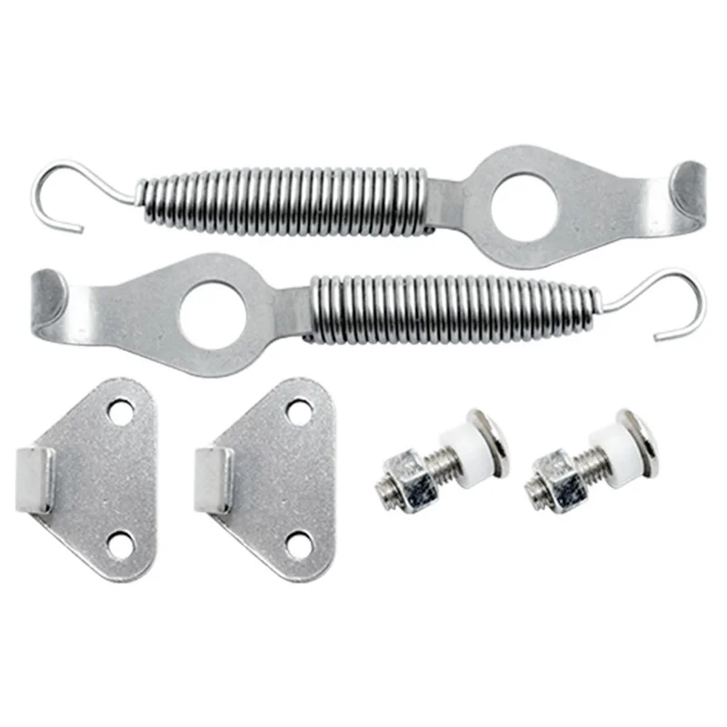 Simoni Racing Universele Motorkaphaken Type 3 - Zilver - Quick Release