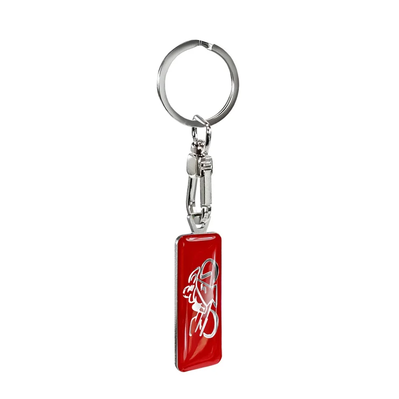 Avisa RVS sleutelhanger - 'Moto' Rood