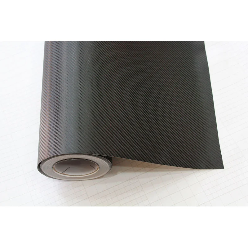 AutoStyle 3D Carbon Car Wrapping Folie – Zwart – 152x3000cm