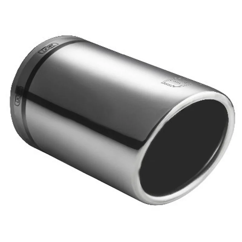 Ulter Sport Uitlaatsierstuk - Rond Ø90mm Schuin - Lengte 120mm - Montage 65-80mm - RVS