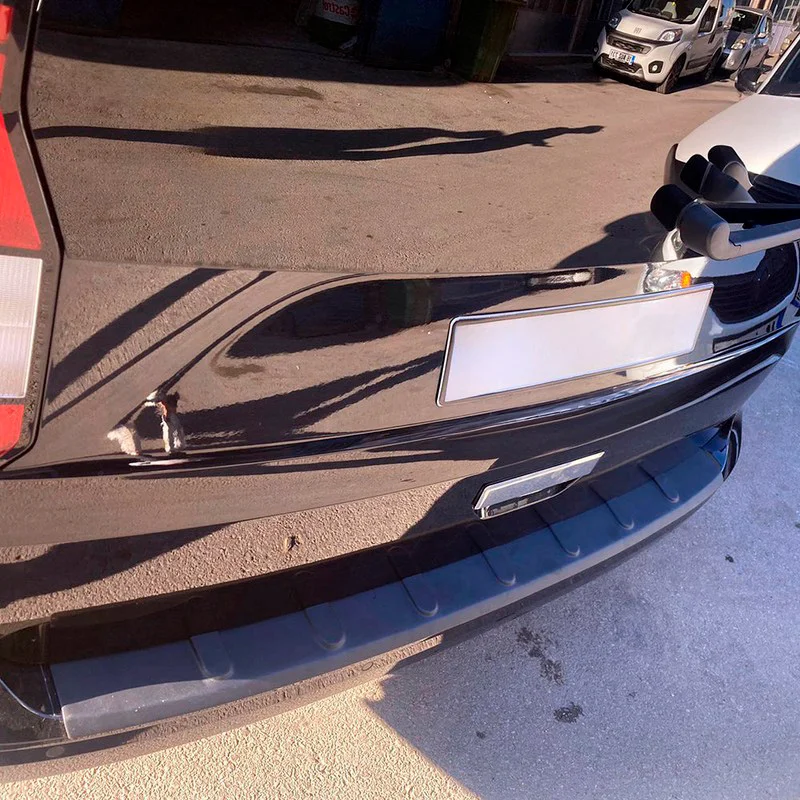 Oneway Achterbumper beschermlijst passend voor Volkswagen Caddy MK5 2020- – Matzwart