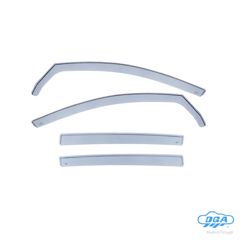 DGA Zijwindschermenset passend voor Volkswagen Golf VI HB 5-deurs 2008-2012 (4-delig)