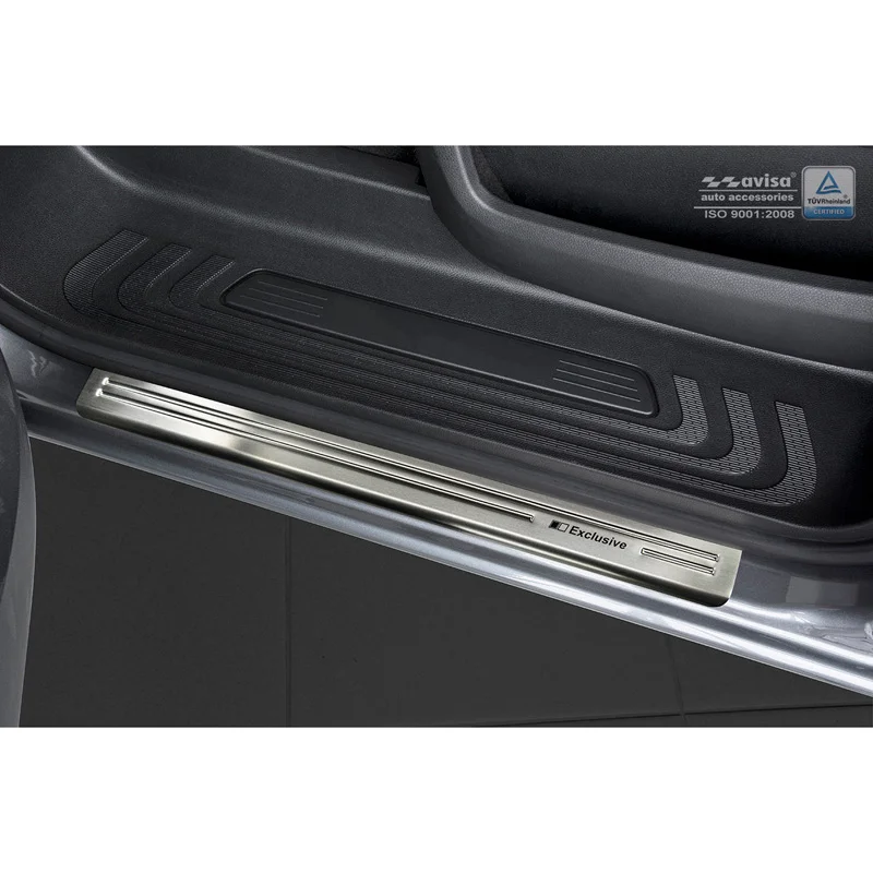 Avisa RVS Instaplijsten passend voor Mercedes Vito & V-Klasse W447 2014- - 'Exclusive' - 2-delig