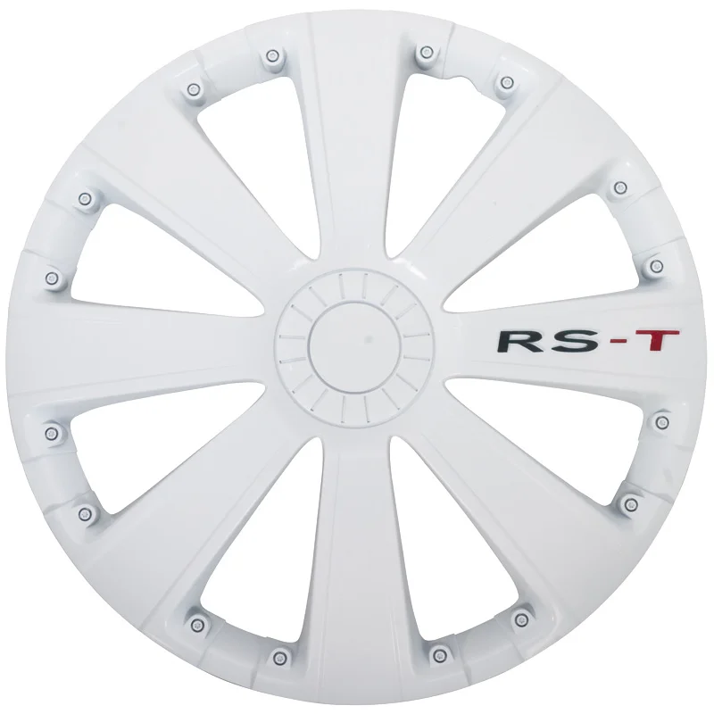 AutoStyle 4-Delige Wieldoppenset RS-T 15-inch wit