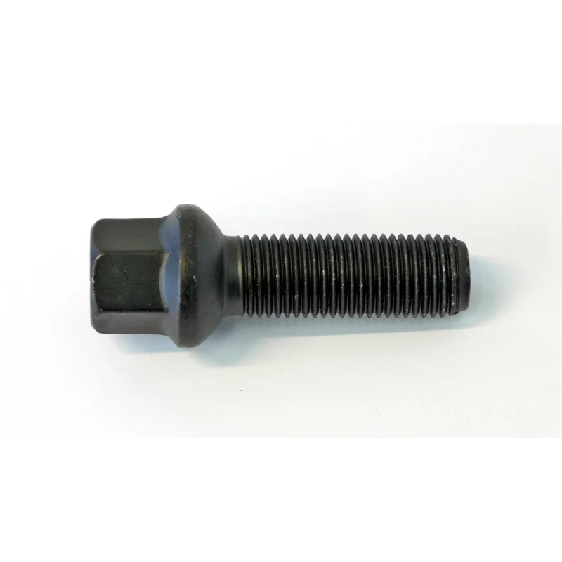 H&R Wielbout bolkonisch R14 M14x1.50 - Lengte 50mm - Zwart
