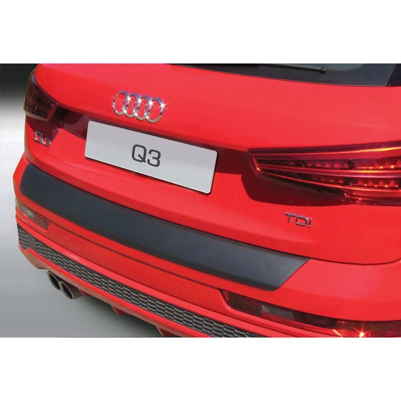 RGM ABS Achterbumper beschermlijst passend voor Audi Q3 & RSQ3 10/2011-10/2018 Zwart