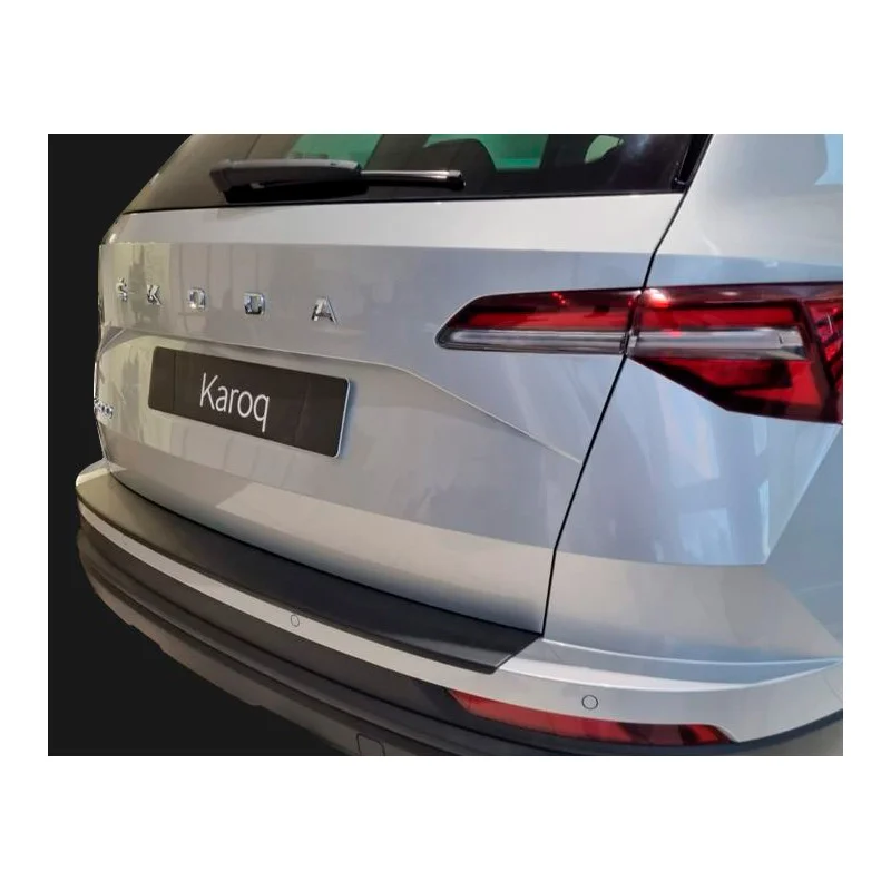 RGM ABS Achterbumper beschermlijst passend voor Skoda Karoq FL 2022- Zwart