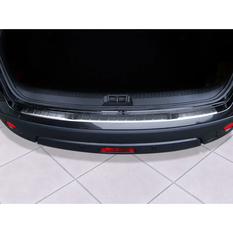Avisa RVS Achterbumperprotector passend voor Nissan Qashqai 2007-2013 - Zilver
