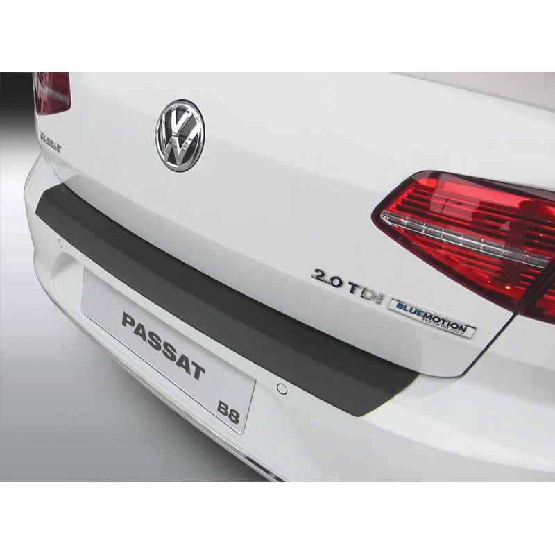 RGM ABS Achterbumper beschermlijst passend voor Volkswagen Passat 3G Sedan 2014- Zwart