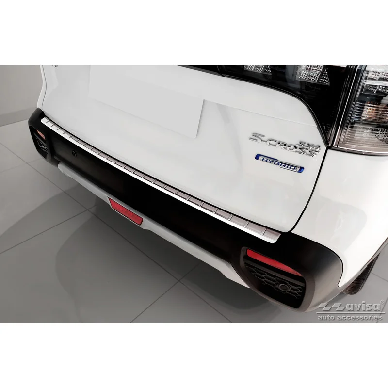 Avisa RVS Achterbumperprotector passend voor Suzuki S-Cross II 2022- - Zilver
