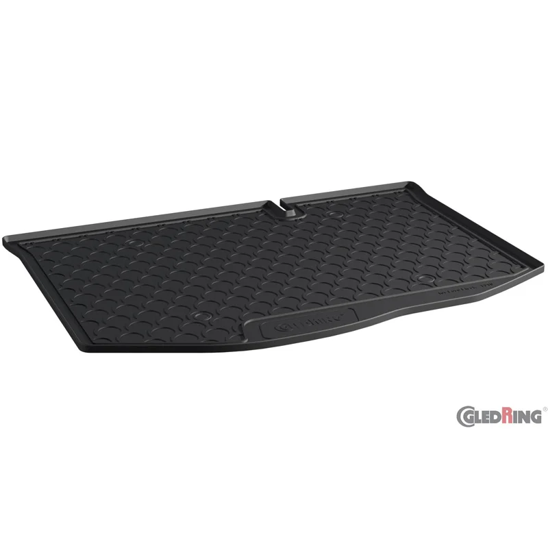 Gledring Rubbasol (Rubber) Kofferbakmat passend voor Ford Fiësta VII 5-deurs 2008-2017 (Lage laadvloer)