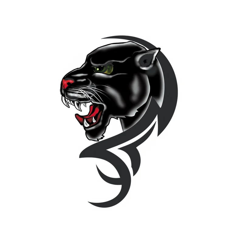 Avisa Sticker Panther + Tribal small - 12x18cm
