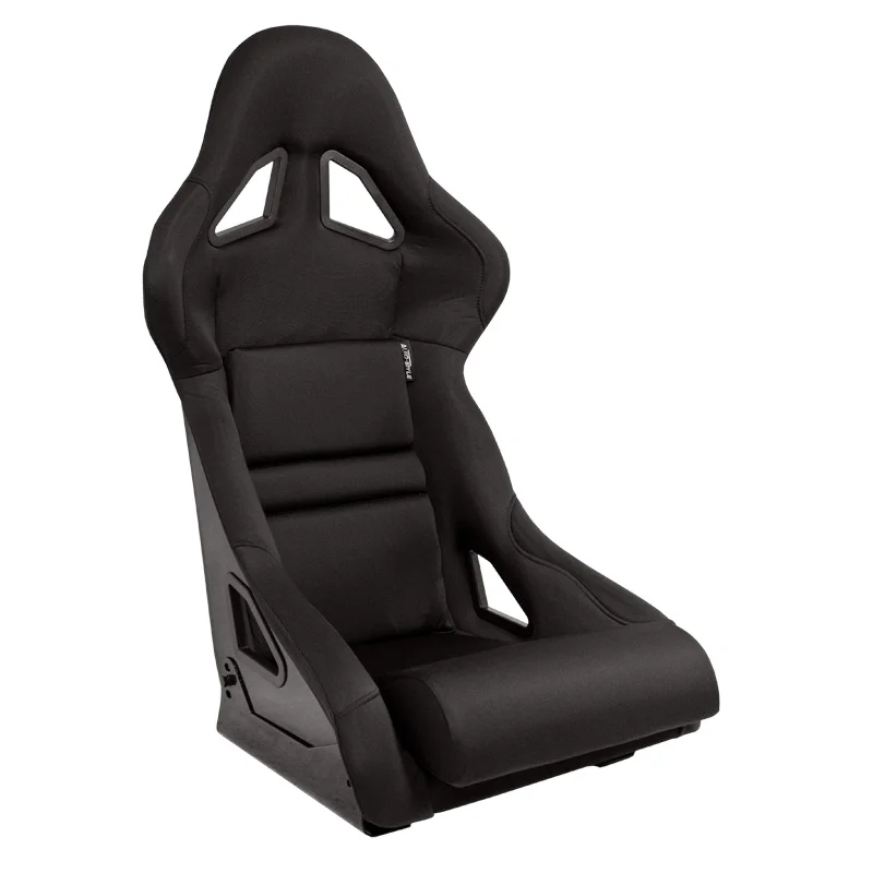 AutoStyle Sportstoel 'BS8' - Zwart - Vaste polyester rugleuning - incl. sledes