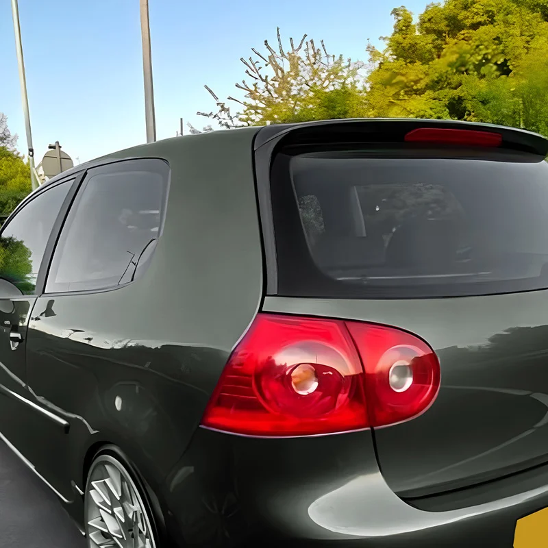 AutoStyle Set achterruit side-spoilers passend voor Volkswagen Golf V HB 2003-2008 (ABS Glanzend zwart)
