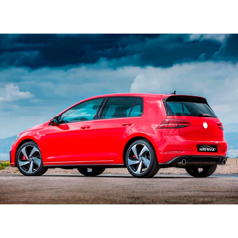 AutoStyle Sideskirts set passend voor Volkswagen Golf VII Facelift 2017- 'GTi-Look' (PP)